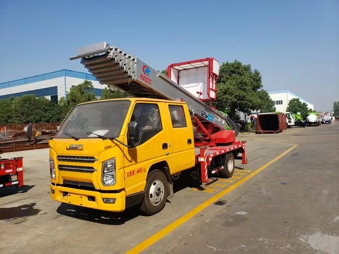 武昌附近云梯车出租 砂石搬运